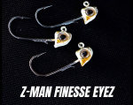 Z-Man Finesse EyeZ Minnow Style Jigheads Z-Man Finesse EyeZ Minnow Style Jigheads